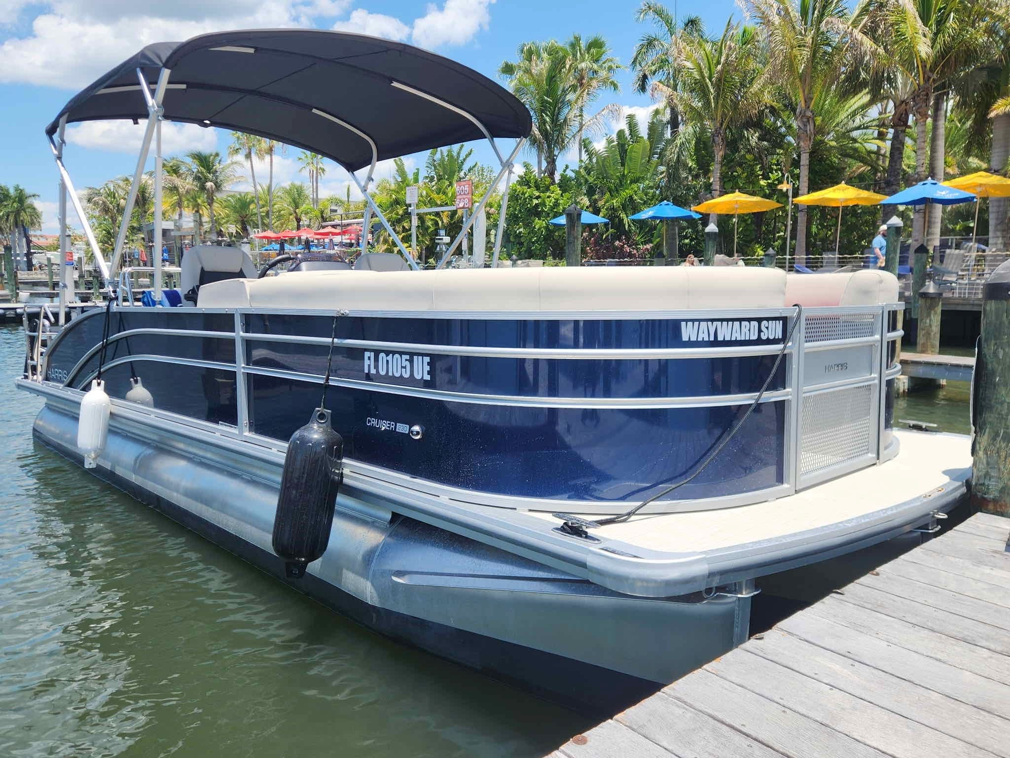 WAYWARD SUN (23' Harris HCX23 Tritoon 150 HP - Fishing or Cruising)