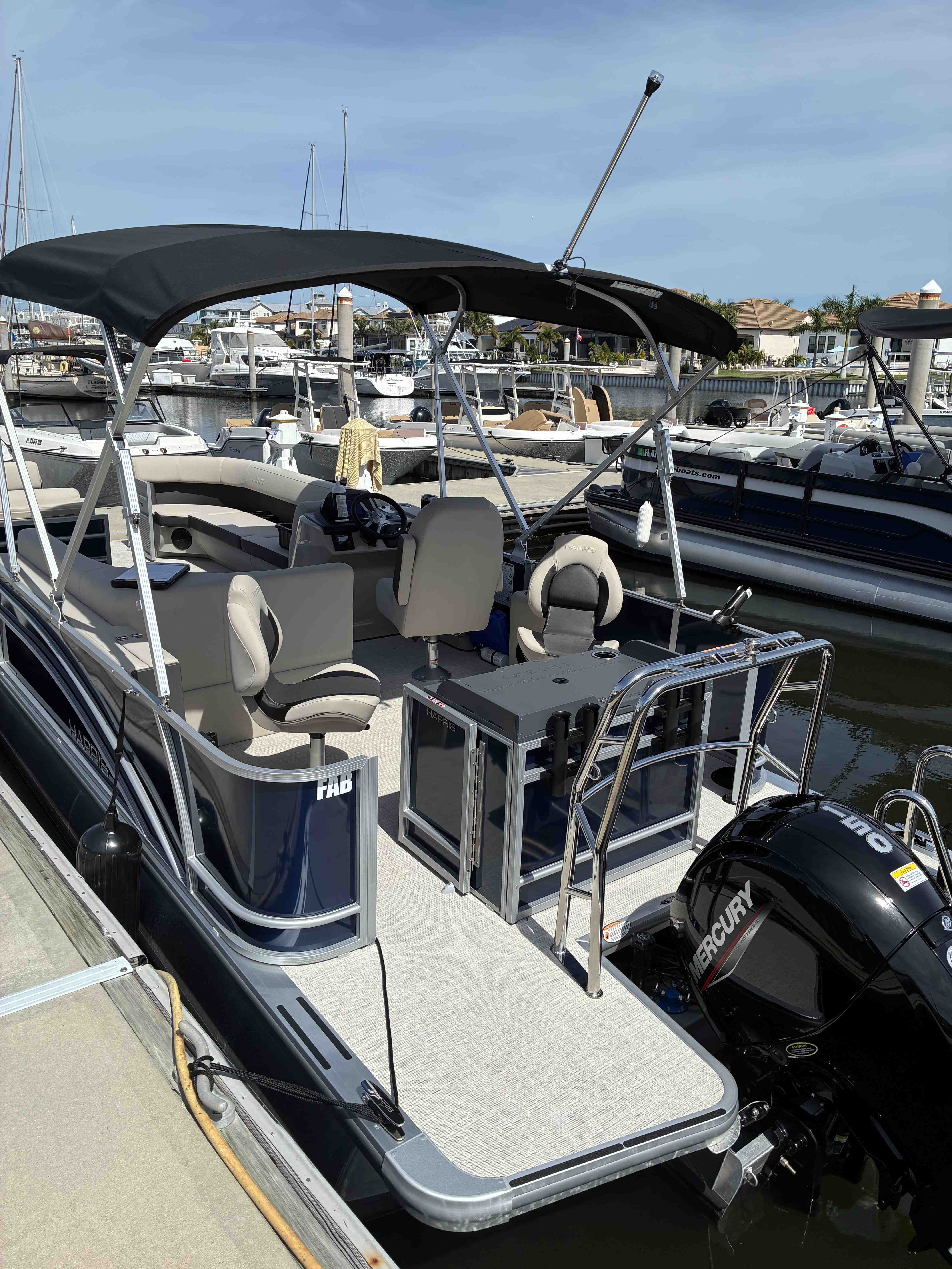 FAB (24' HARRIS HCX23 TRITOON 150XL)
