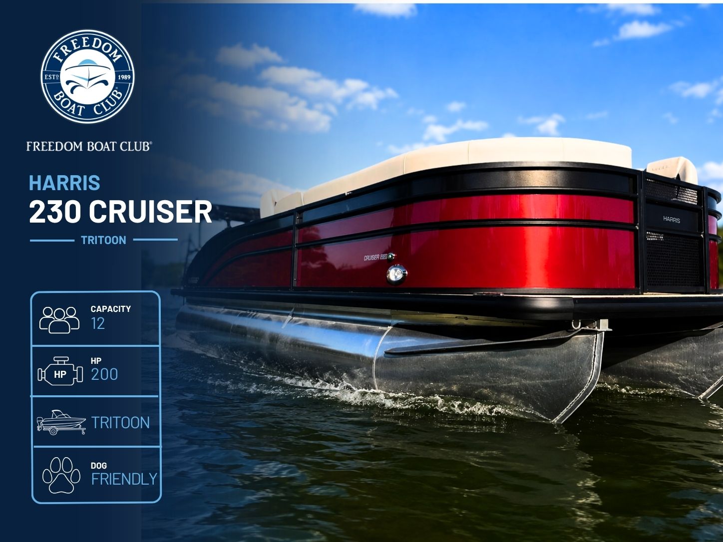 Rufus - Harris Cruiser - Tritoon