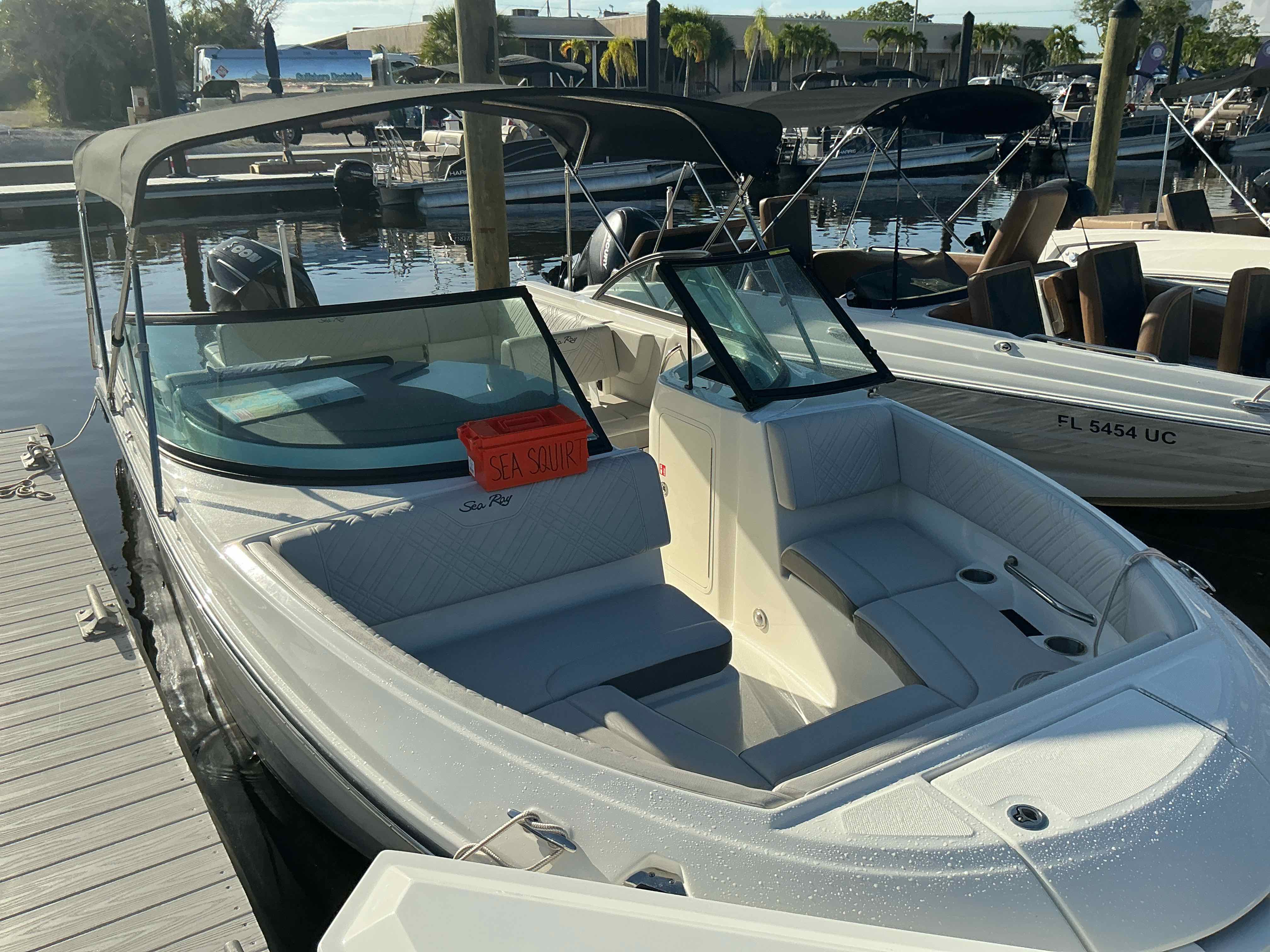 SEA SQUIRT (23' Sea Ray SDO 230 200 HP - cruising)