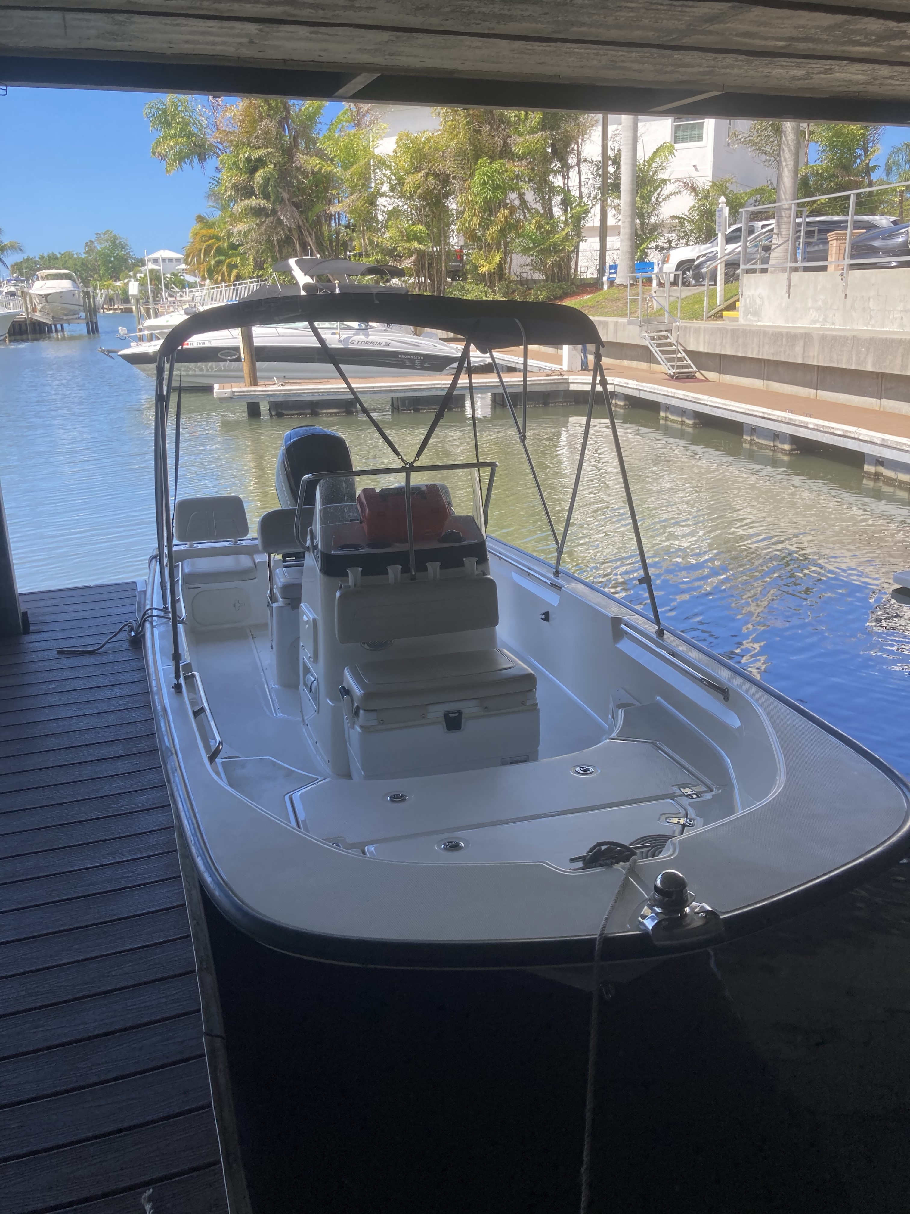 KNOT AGAIN (17' Center Console-Boston Whaler- 90 HP-Fishing)