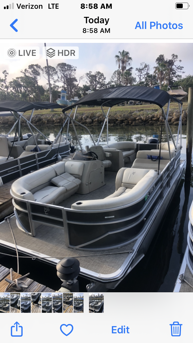 Time To Fly (22FT Pontoon 115HP - Fishing or Cruising)