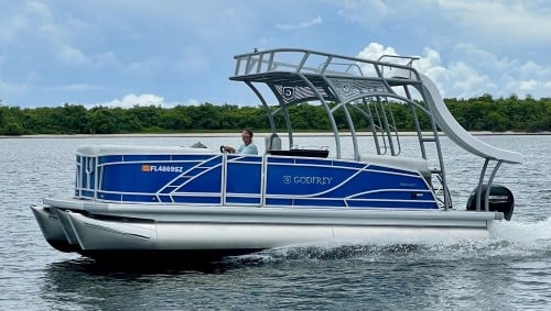 Square Grouper (Double Deck Pontoon w/ slide) ICW ONLY