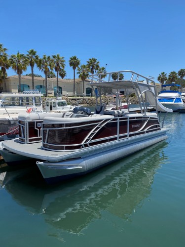 Bay Slide High (26' Double Decker Slide Pontoon)